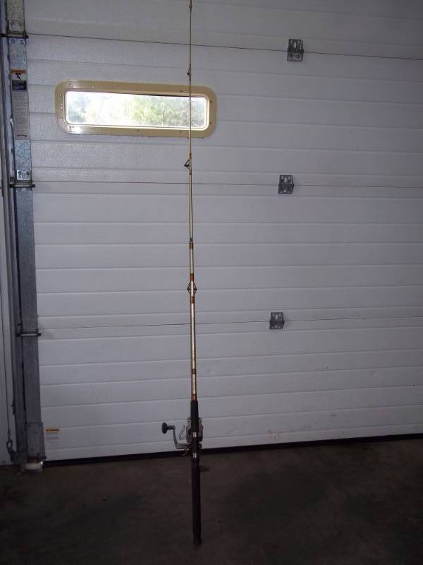 7 Graphite rod with reel