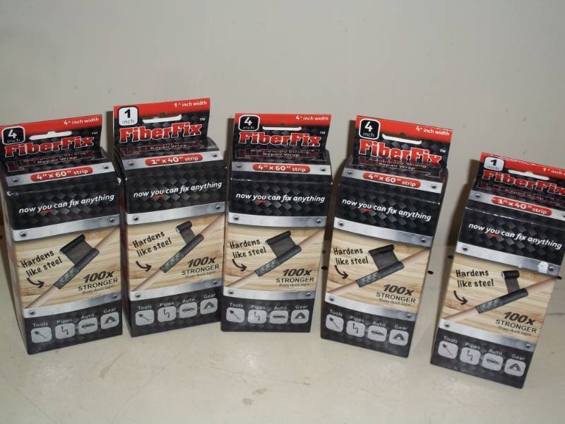 5 New Fiberfix tape