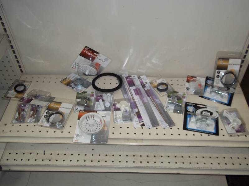 New plumbing hardware