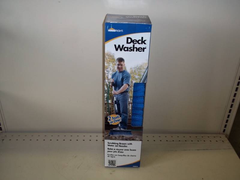 New Deck Washer