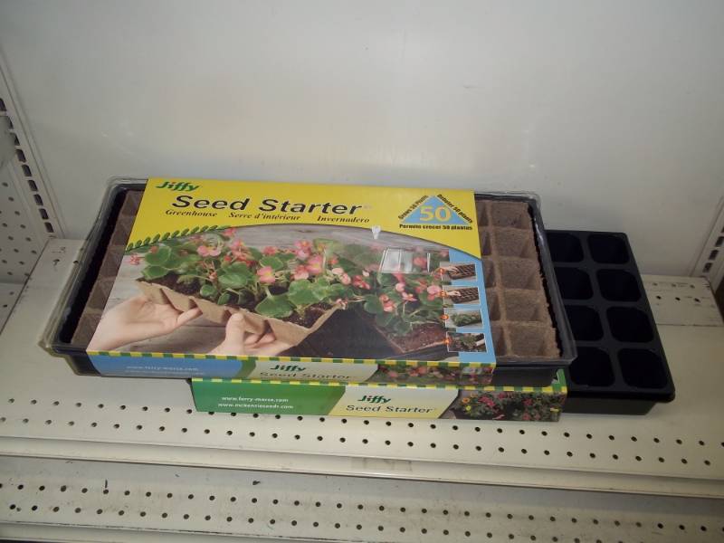2 New Jiffy seed starters