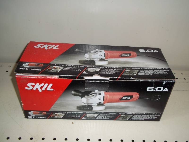 New Skil 6 amp Grinder