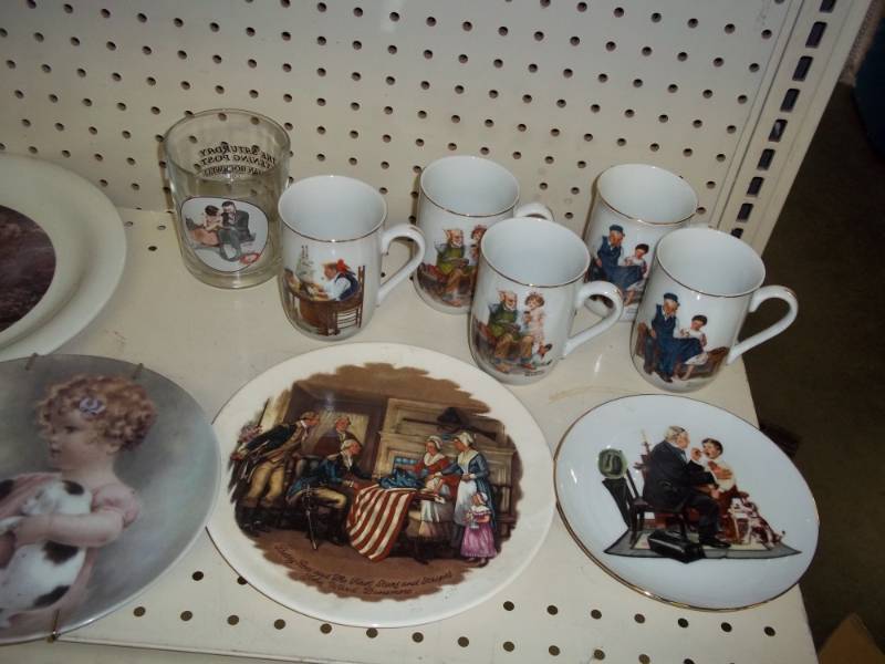 Collection of Dcor Plates and Cups