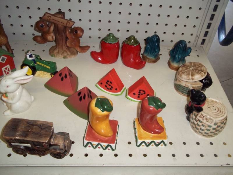 Large Collection of Salt & Pepper Shakers