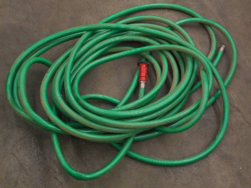 lot 34 image: Extra Heavy Duty 50ft Garden Hose ...