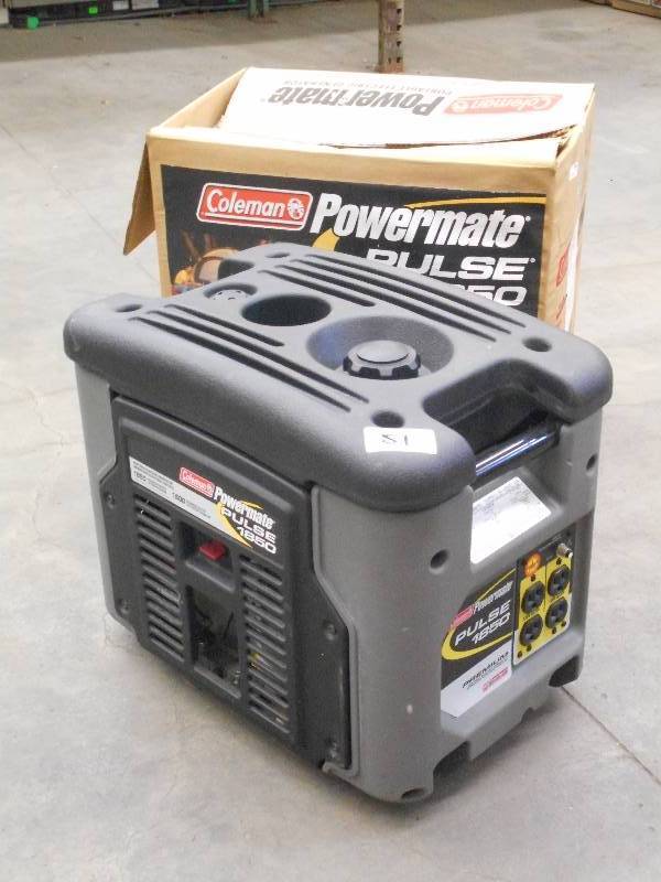 lot 51 image: Coleman Powermate Pulse 1850 Portab...