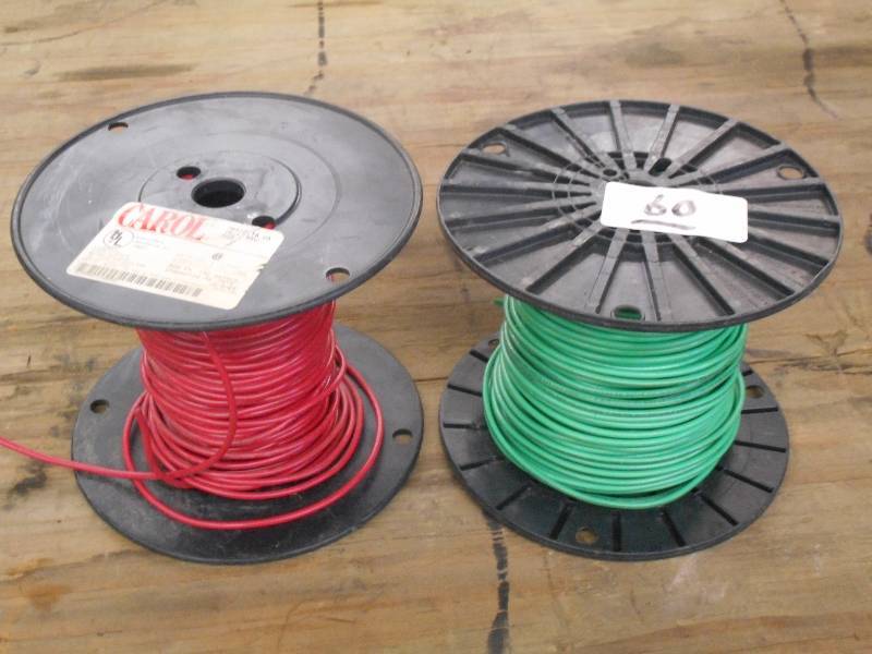 lot 60 image: (2) Spools Of 16AWG Wire ...