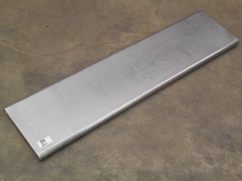 lot 89 image: 12x48 Stainless Steel Shelf ...