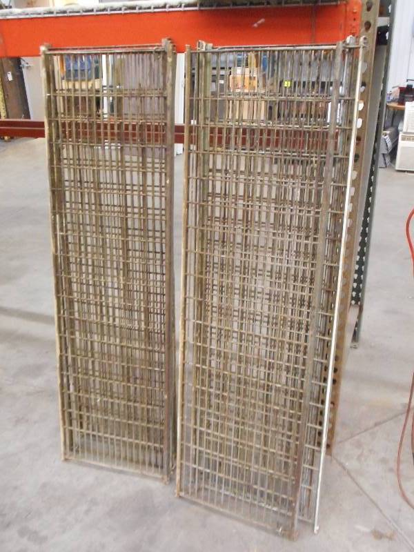 lot 96 image: (7) 18x59 Steel GratesShelves ...