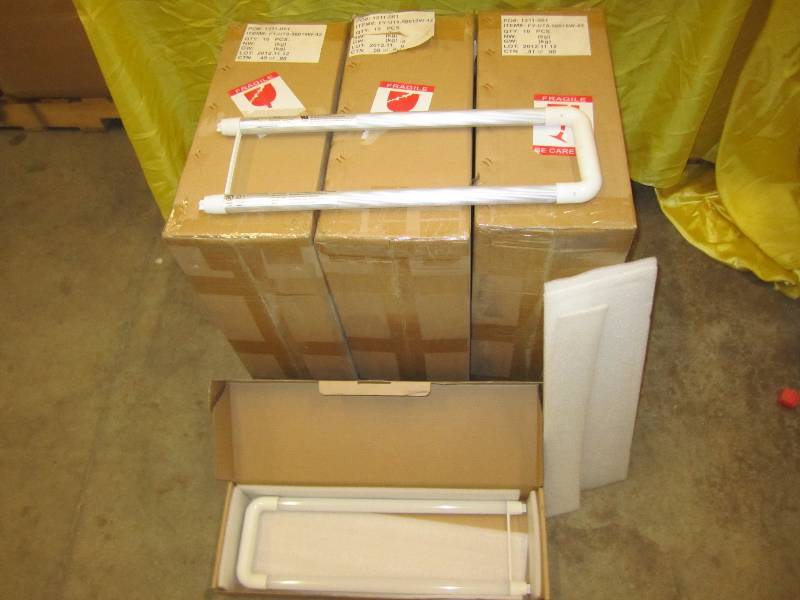 Horseshoe LED light tubes, lot of 3...