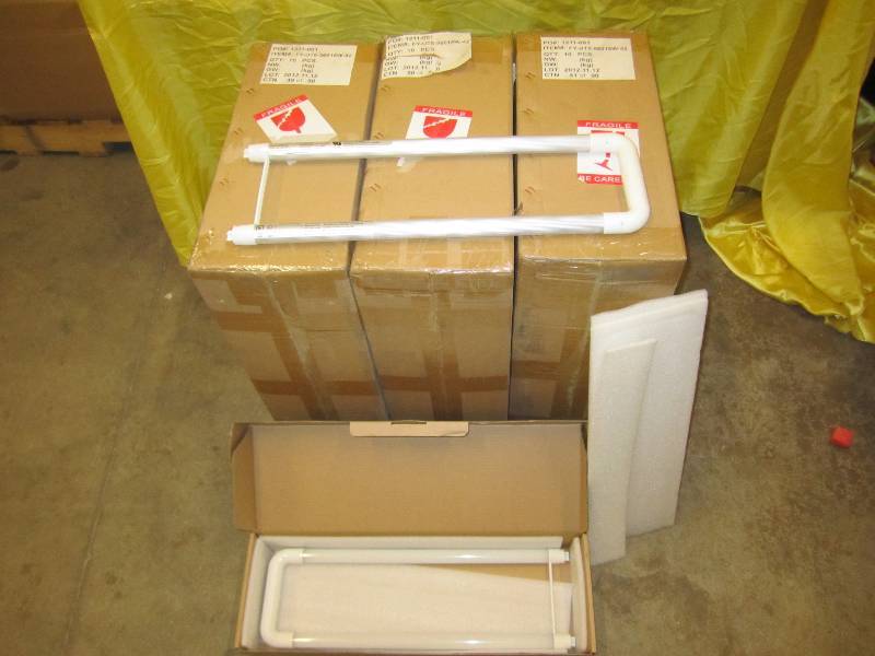 Horseshoe LED light tubes, lot of 3...