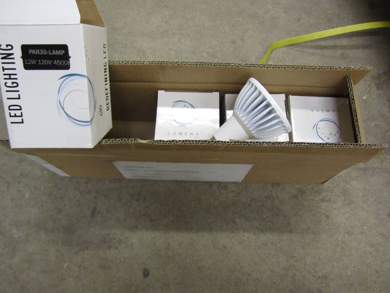 4 LED lights, standard socket fit, ...