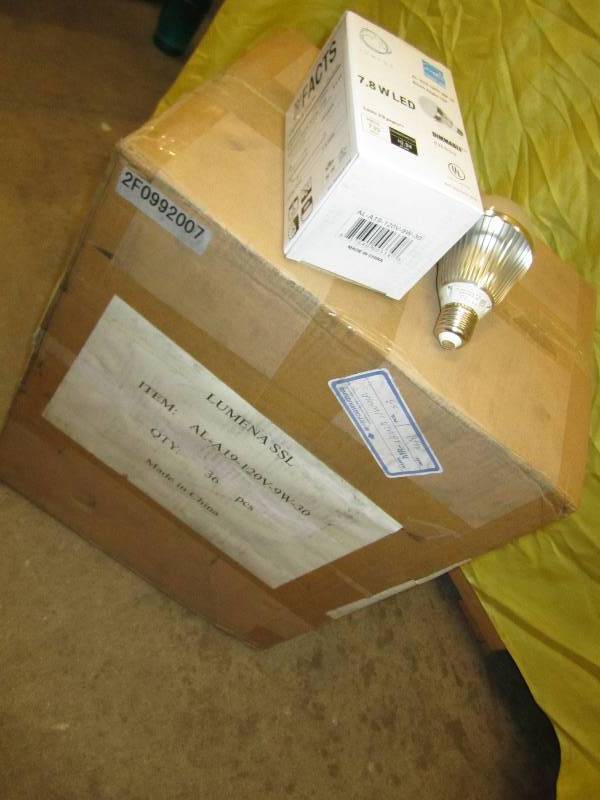 36 LED Lights, 1 case.  Standard so...