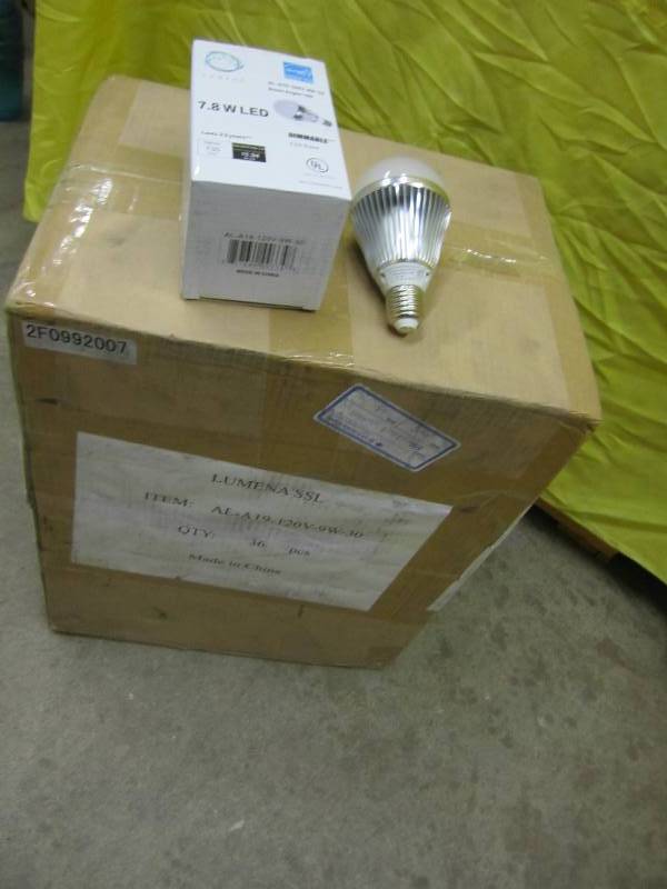 36 LED Lights, 1 case.  Standard so...