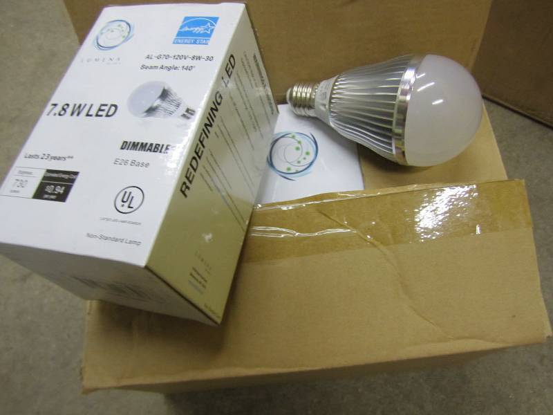 6 LED Lights, 1 case.  Standard soc...