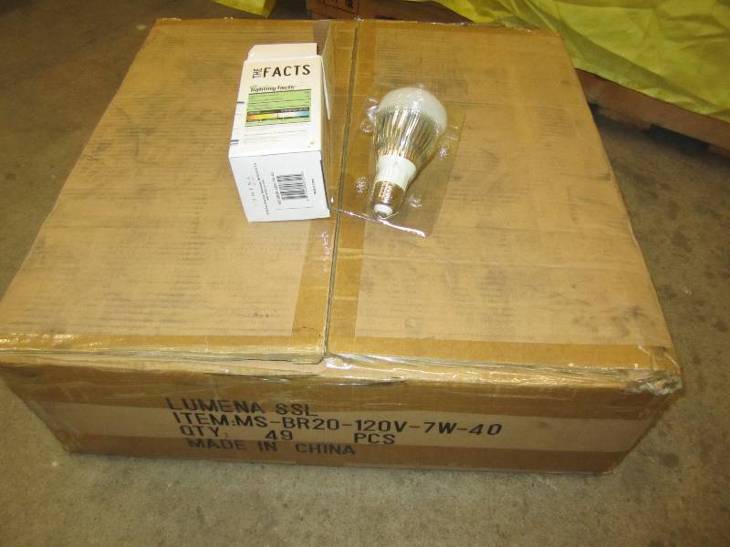 49 LED Lights, 1 case.  Standard so...