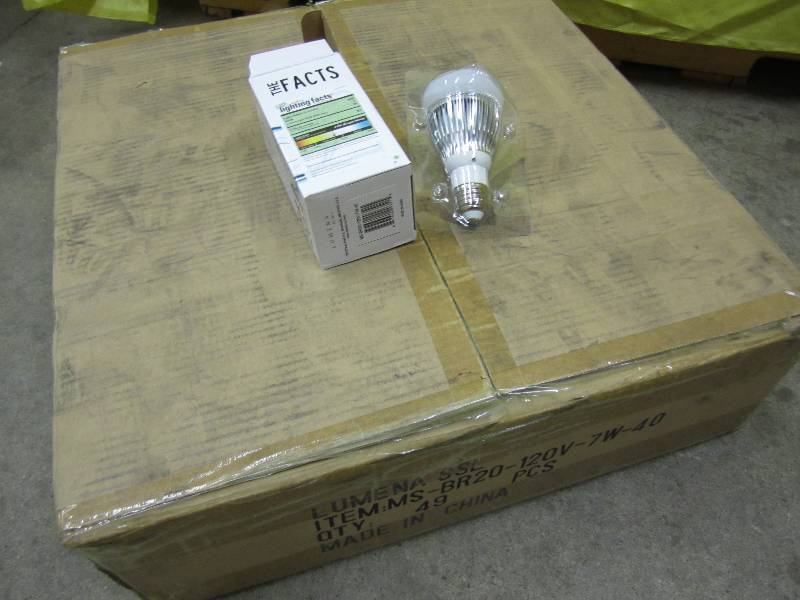 49 LED Lights, 1 case.  Standard so...