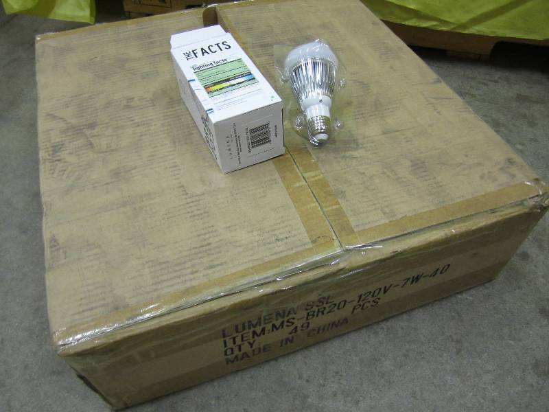 49 LED Lights, 1 case.  Standard so...