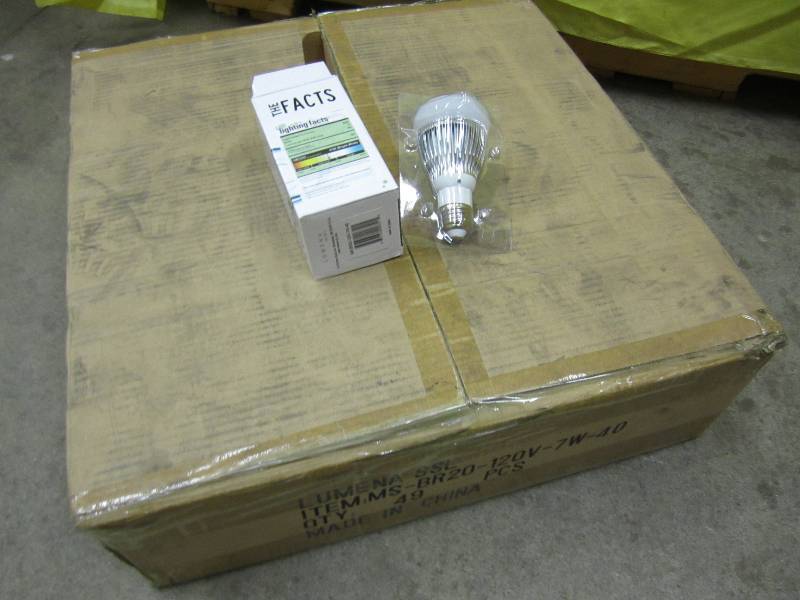 49 LED Lights, 1 case.  Standard so...