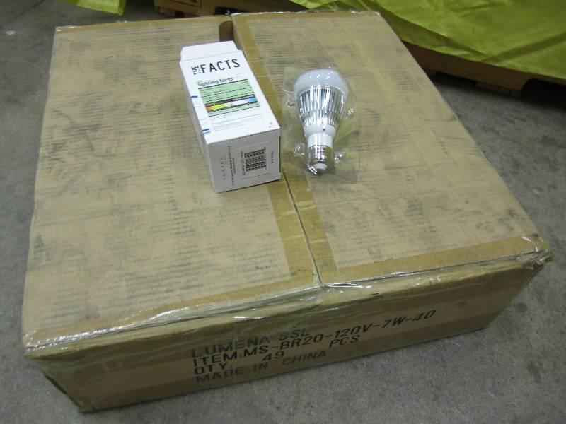 49 LED Lights, 1 case.  Standard so...