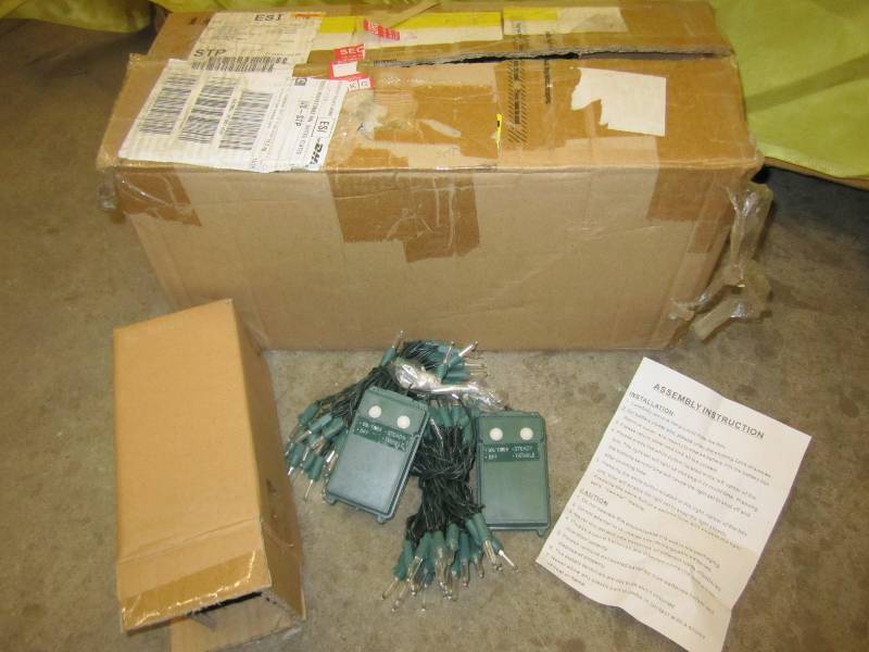 Case of 10 strands, LED white Chris...