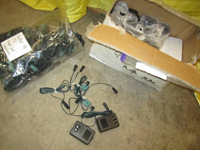 Power cord connectors, most likely ...