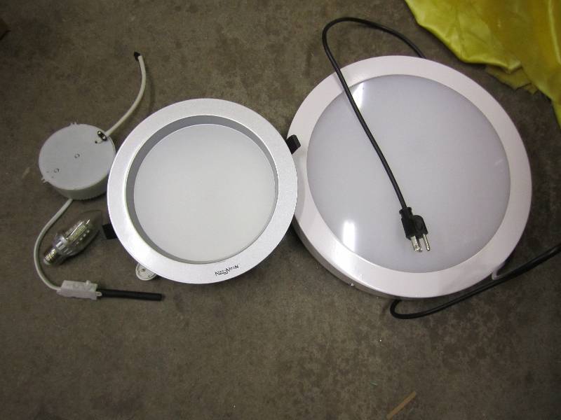 LED lights, round spotlight...