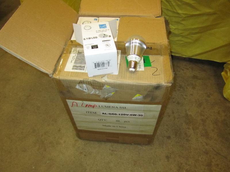 Case of 48 standard socket LED ligh...