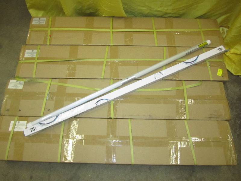 4 cases, 12 tubes per case, 4 foot ...