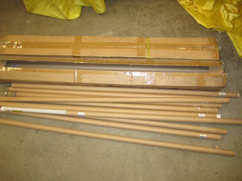 Lot of 28 tubes.  5 foot tubes.  Le...
