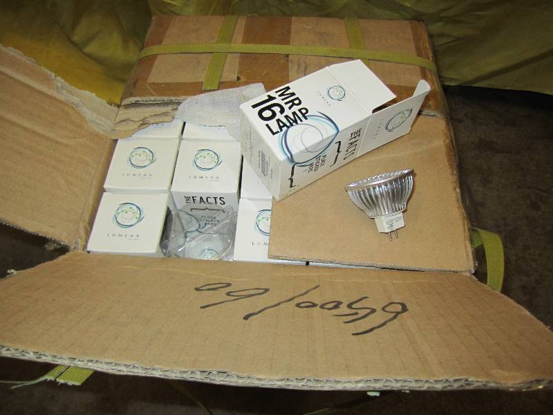 100 LED bulb case, MR 16 LAMP 5W 12...