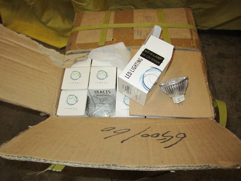 100 LED bulb case, MR 16 LAMP 5W 12...