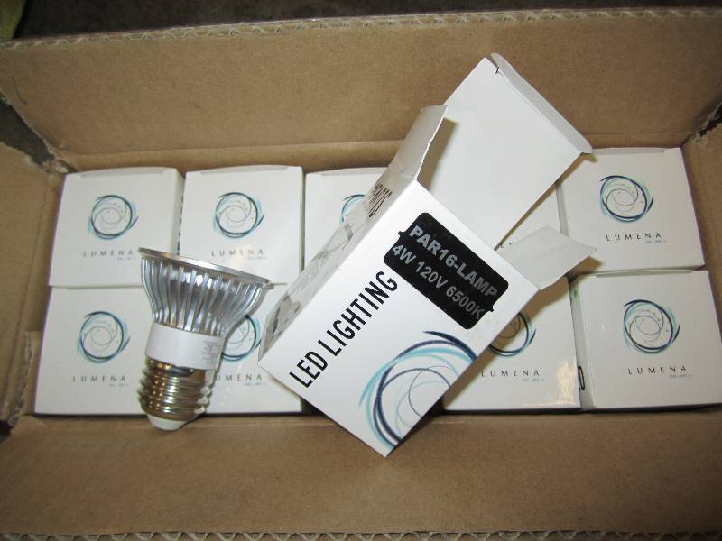 Case of 10 PAR 16-LAMP LED 4W 120V ...