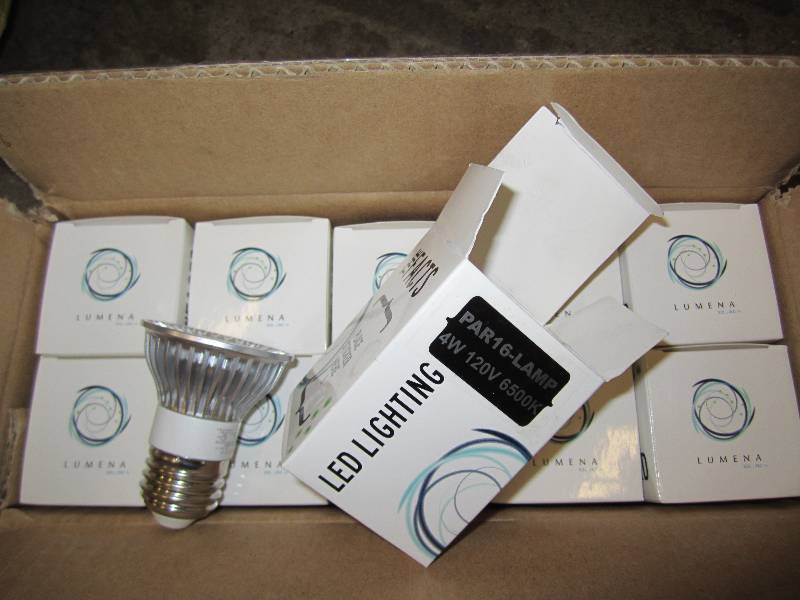 Case of 10 PAR 16-LAMP LED 4W 120V ...