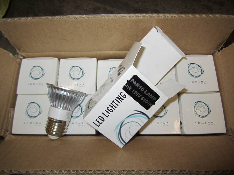 Case of 10 PAR 16-LAMP LED 4W 120V ...