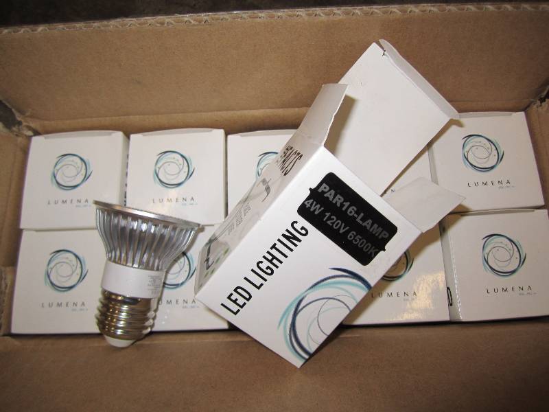 Case of 10 PAR 16-LAMP LED 4W 120V ...