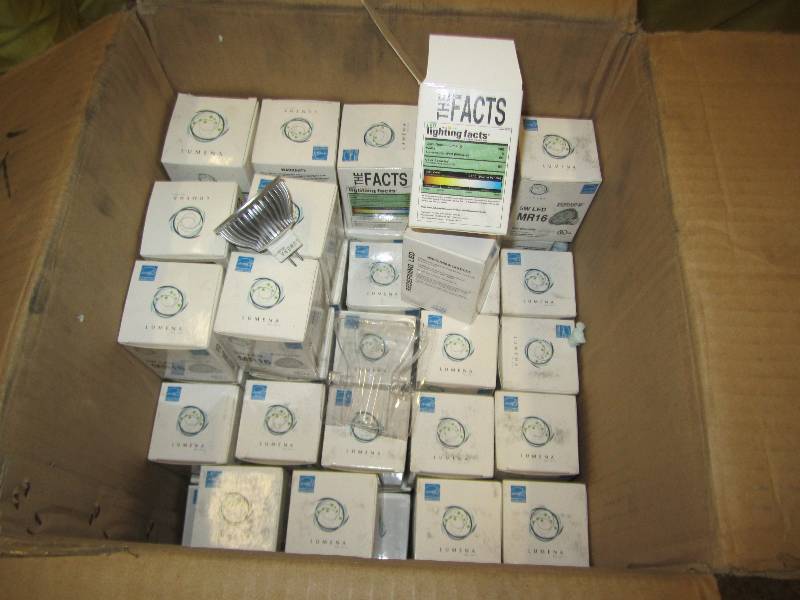 Lot of 60 LED Bulbs, 5W MR16  MS-MR...