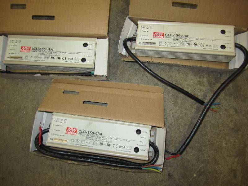 3 Ballasts  CLG-150-48A...