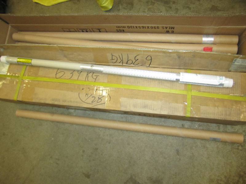 Lot of 22 tubes, 220 LEDs per tube....