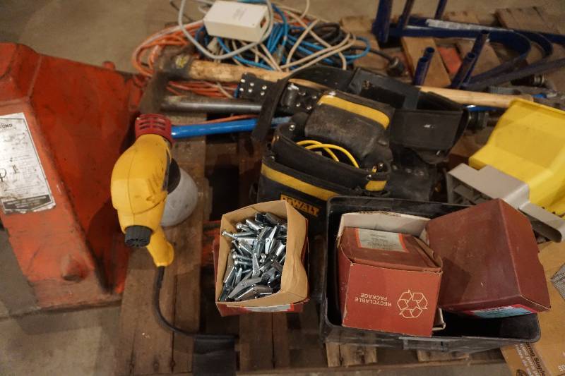 lot 47 image: PalletLot of Assorted ToolsTool Cases and More