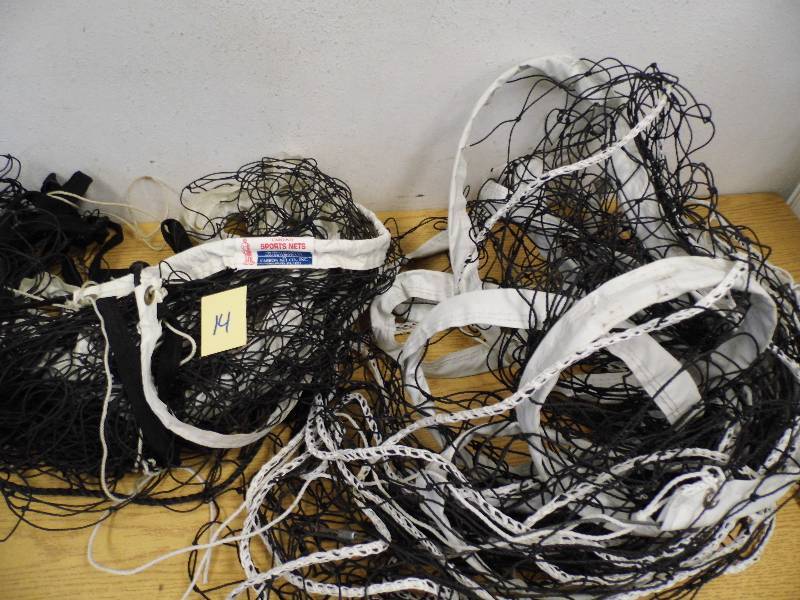 lot 14 image: 2 Nets - VolleyballTennis