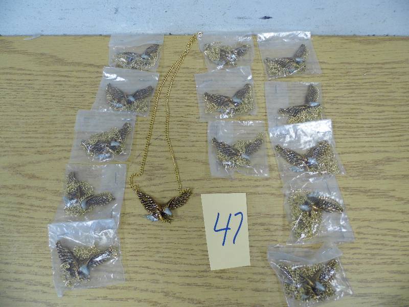 lot 47 image: Eagle Necklaces