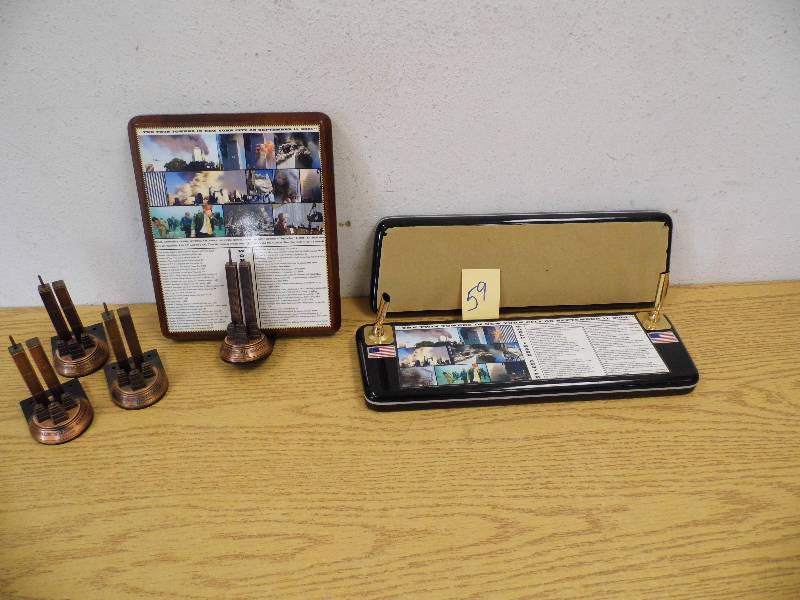 lot 59 image: World Trade Center 911 Items