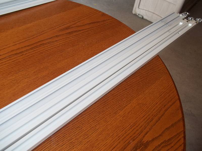 Four Industrial Track Lighting Tracks