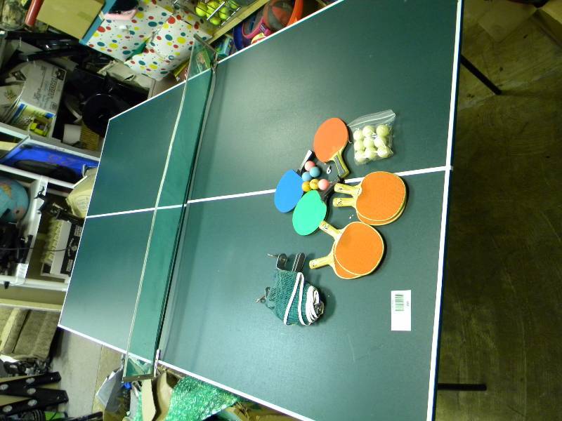 lot 269 image: Official Size Ping Pong Table