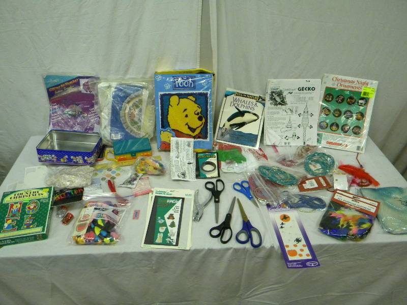 lot 363 image: Craft Supplies Lot