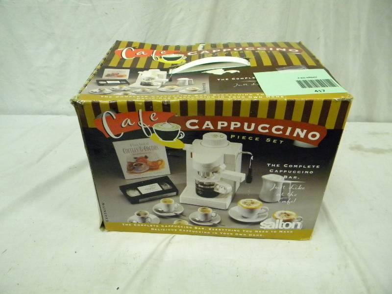 lot 417 image: Salton Cappuccino Set