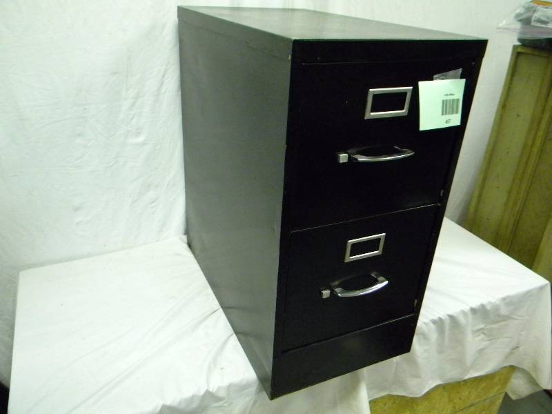 lot 457 image: File Cabinet