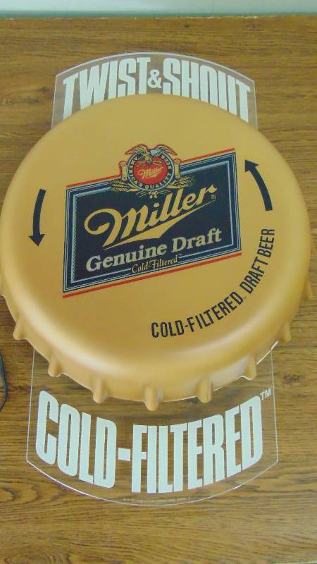 Miller Genuine Draft Lighted Sign