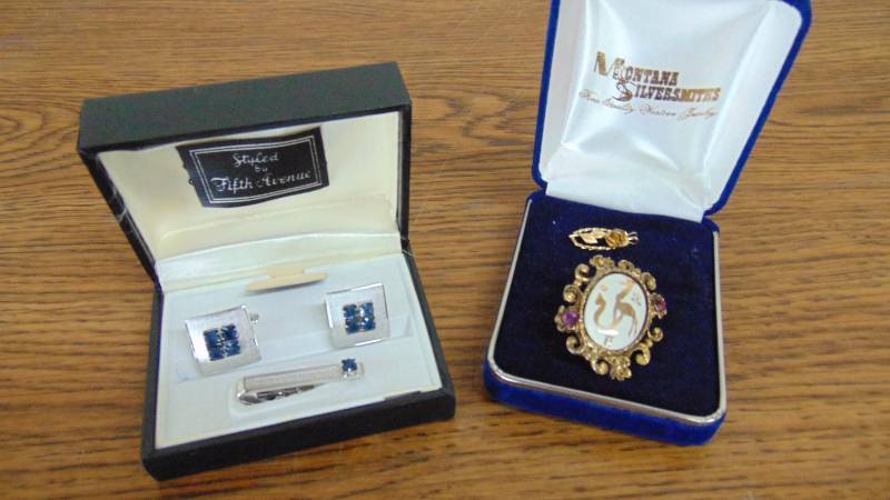 Pin, Pendant, Cuffling Lot
